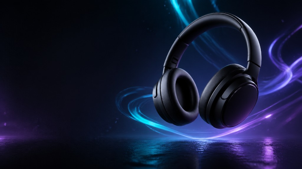 Modern Headphones Product Ad
