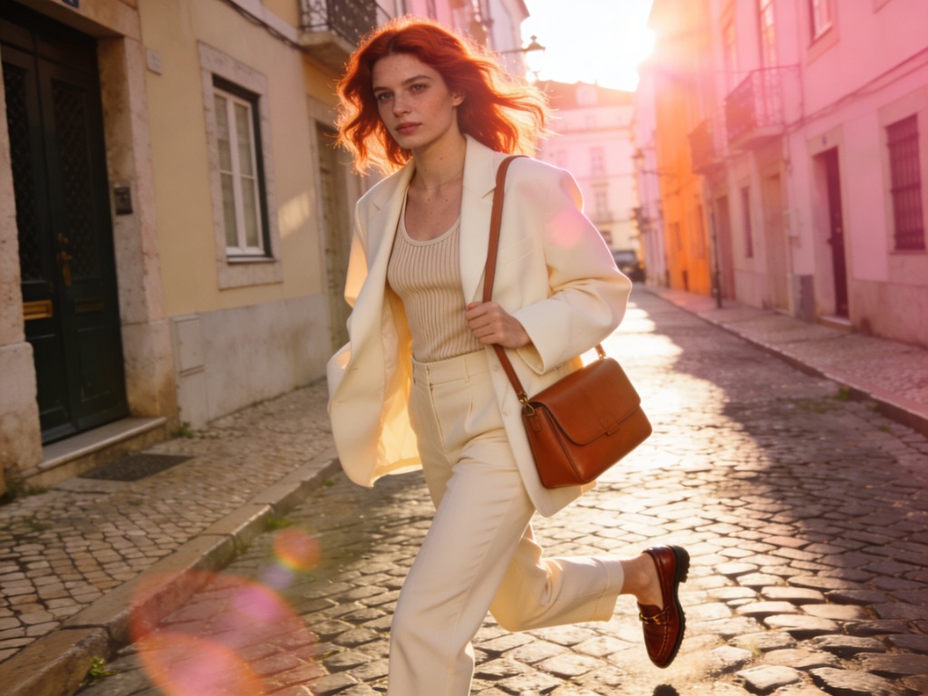 Lisbon Street Fashion Portrait